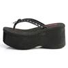 DemoniaCult - FUNN33 Slippers - Black Product image